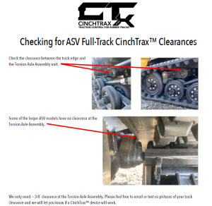 ASV Full-Track CinchTrax™ Clearances